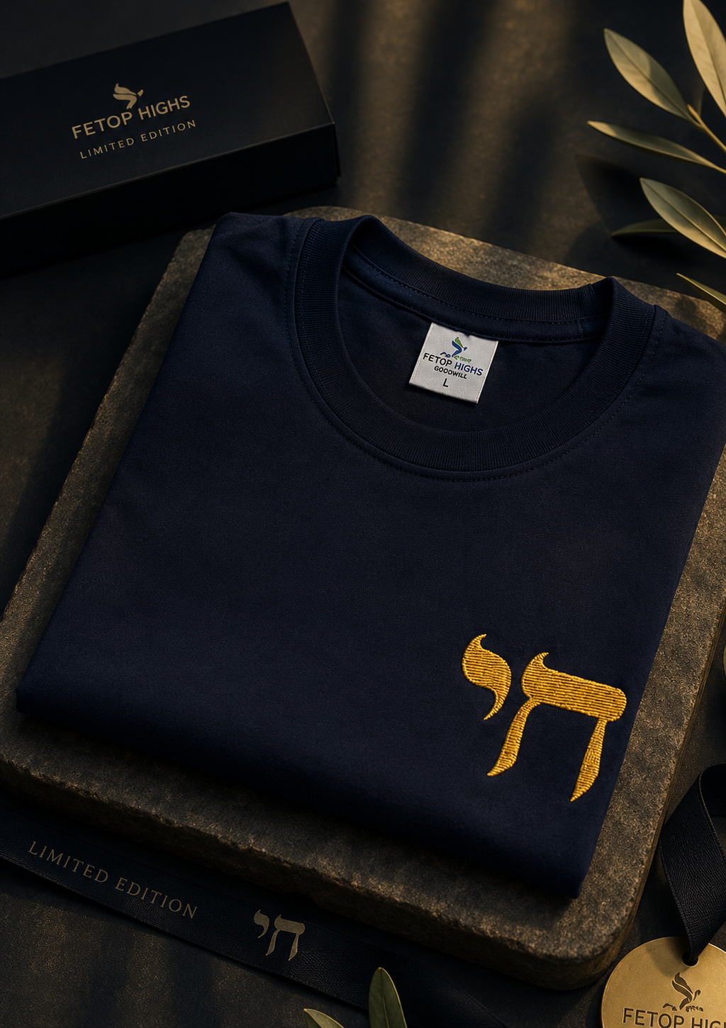 T shirt dark blue (life) limited edition